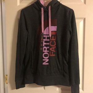 The North Face sweatshirt